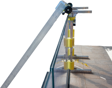 BalcoFlex con ringhiera in vetro