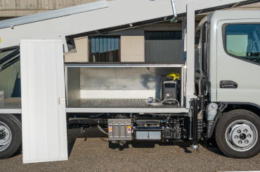 Sponda laterale aperta