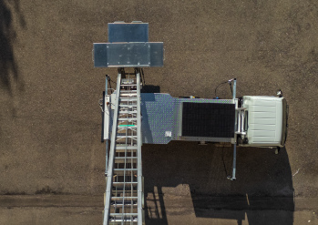 Pannello - vista dall'alto