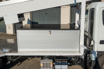 Pannello con cassone chiuso