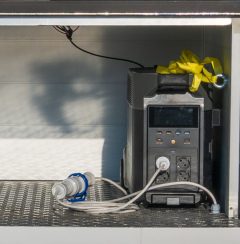 Alloggiamento e connessione al pannello