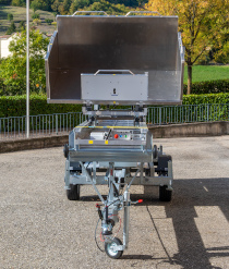 Pulsanti testata, sponda anteriore